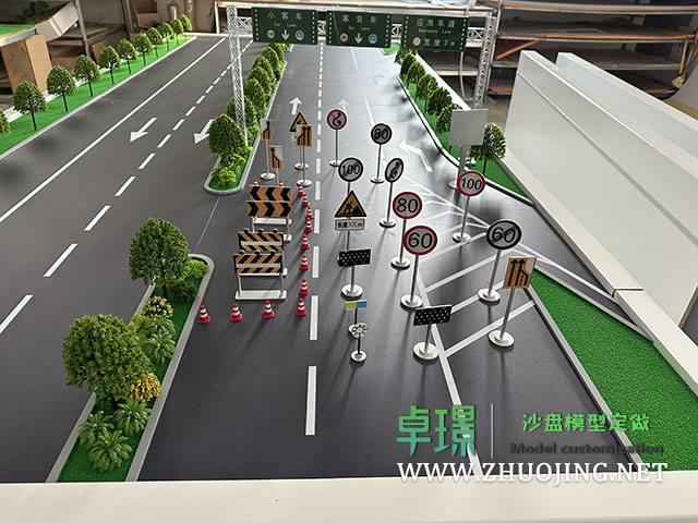 公路工程項(xiàng)目施工沙盤模型制作廠家案例